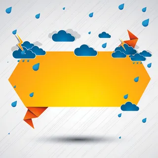 亮色精美边框矢量素材下载