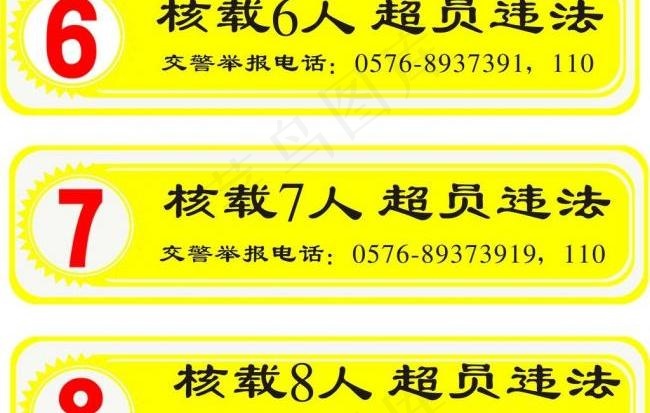 交通指示牌图片cdr矢量模版下载