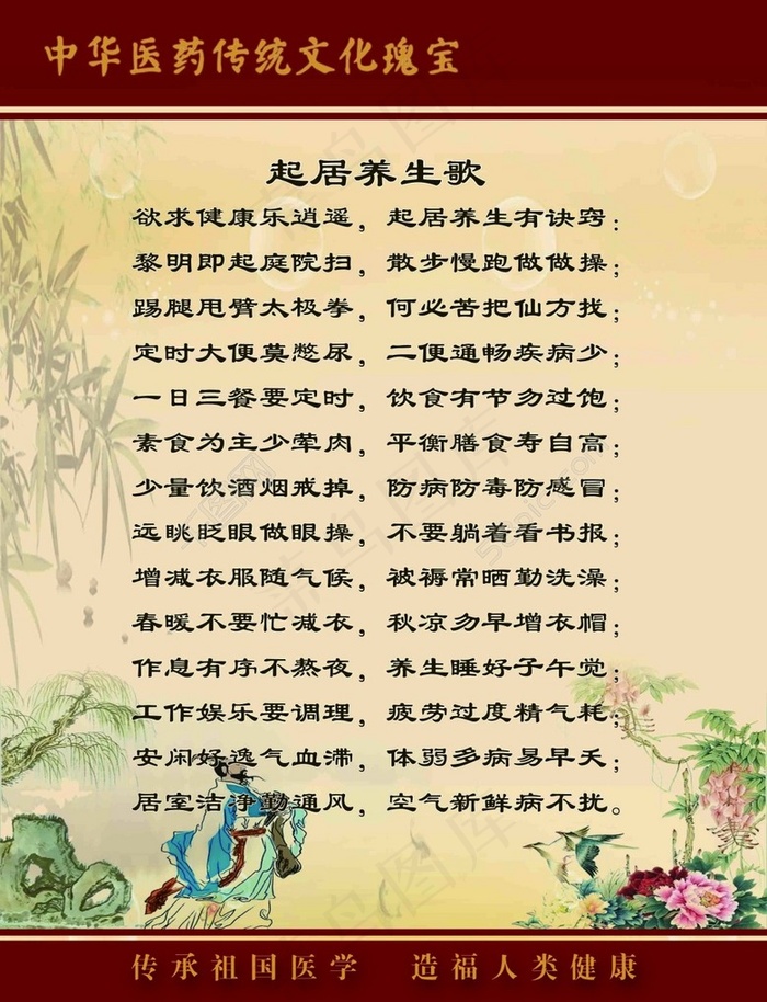 中华医药(2559X3345(DPI:100))psd模版下载