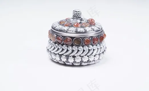 精美珠宝琥珀首饰盒图片