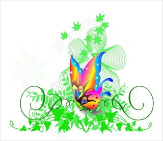 彩蝶欧式风格时尚移门