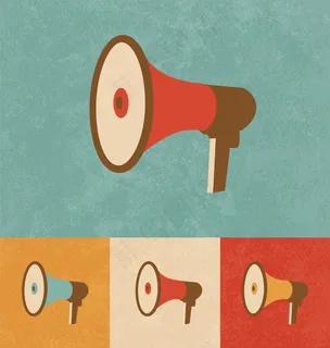 复古的偶像 扩音器