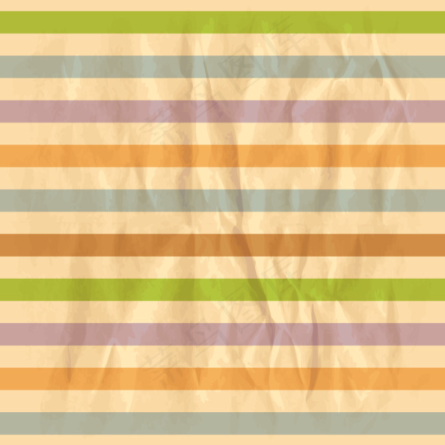 褶皱彩色横纹纸