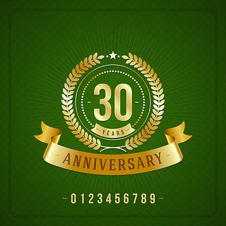 绿色背景下的标签