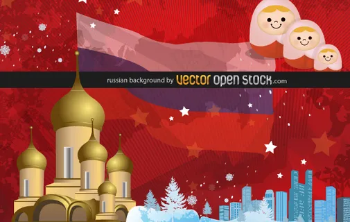 俄罗斯背景