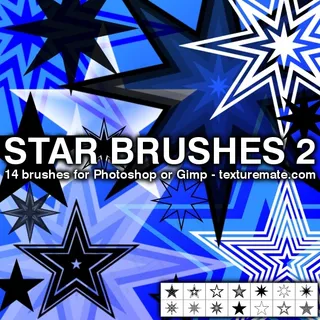 星星ps笔刷