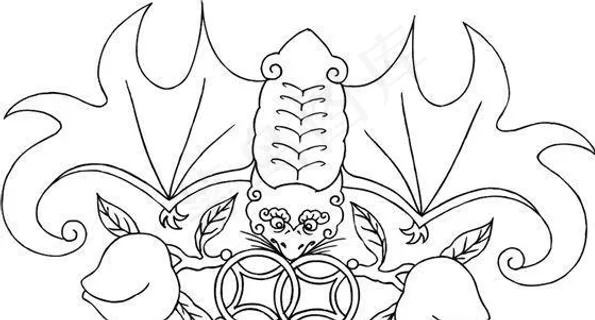 吉祥图案 黑白 中华传统 矢量 AI_0002