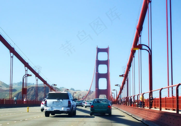 金门大桥的交通