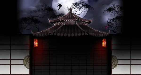 忍者杀手主题特色博客模板