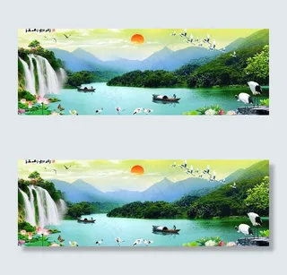 江山如画 巨幅风景图片