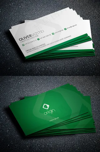 高档大气商业名片设计