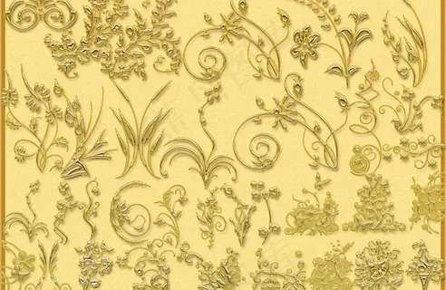 欧式花纹图片