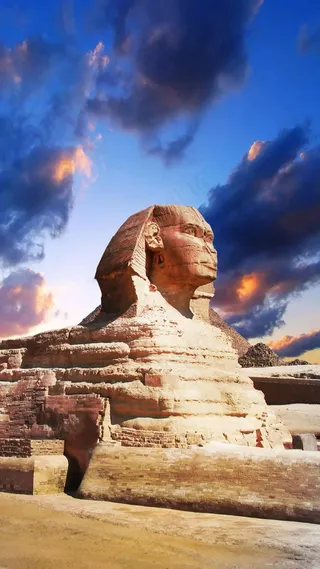 狮身人面高清摄影图片