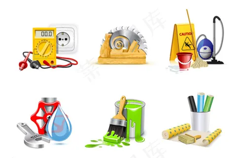 卡通装潢图标图片 卡通装潢图标图片