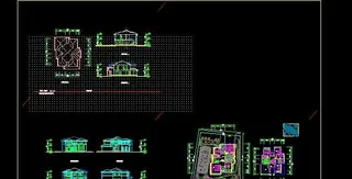临湖小区住宅楼建筑方案设计图14x...