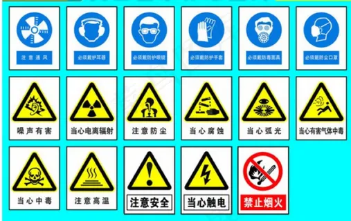公共安全标志图片
