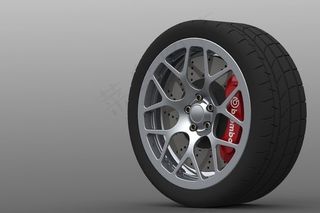 车轮（轮胎轮辋螺母和制动卡钳盘式制...