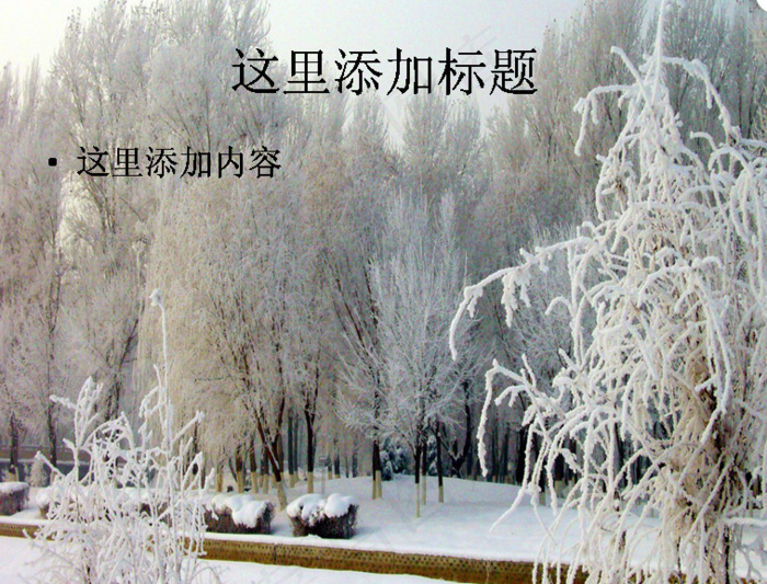 2013新春雪花飞舞高清电脑pp...