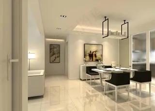简约家装设计餐厅效果