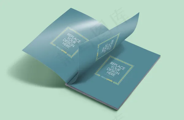 翻页画册模板素材PSD下载psd模版下载