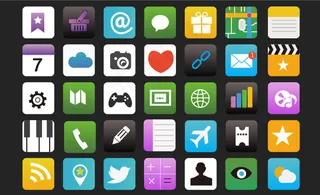 一组手机APP图标设计