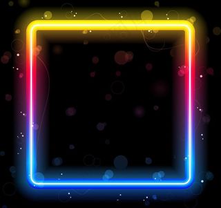 炫彩光线背景图片