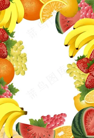 水果的盛会矢量素材图片