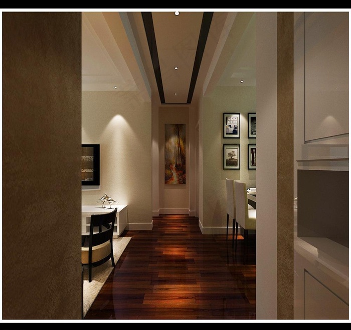 现代简约厨房图片