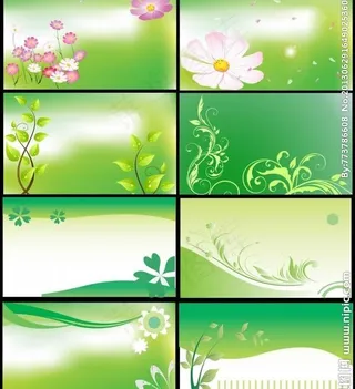 春天海报背景素材图片