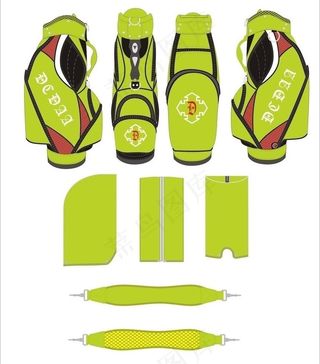 高尔夫球袋图片