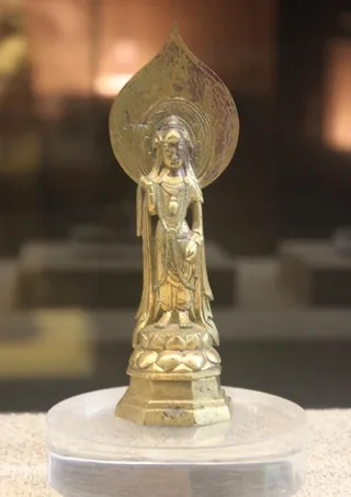 鎏金观音像（明代）图片