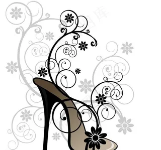 时尚花纹矢量素材图片