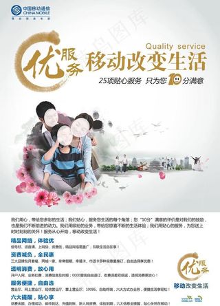 移动智能手机宣传海报图片