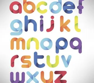 创造性的字母设计矢量集04