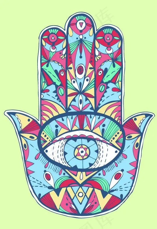 古典花纹图片ai矢量模版下载