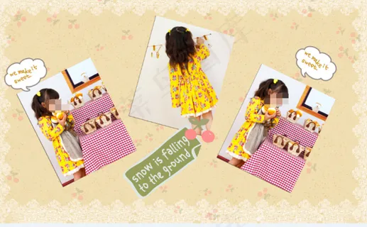 儿童相册模版模板下载