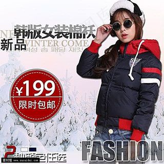 淘宝冬季女装棉衣促销主图