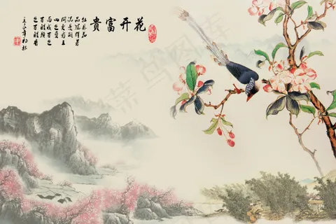 国画花鸟图 国画花鸟图