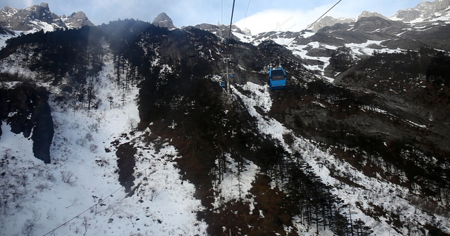 玉龙雪山索道