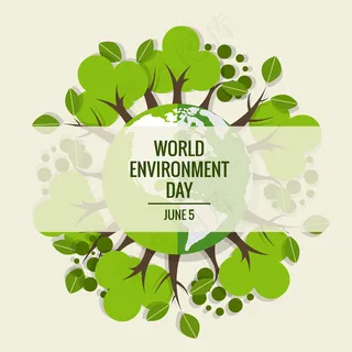 绿色背景矢量图