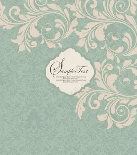 欧式框架 精美底纹