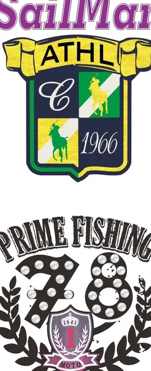 绣印花图案 章图片