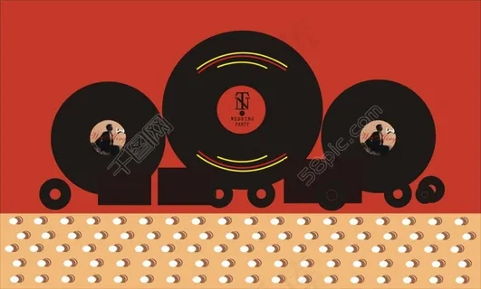 婚礼婚庆背景  舞台背景