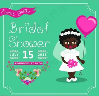 婚礼贺卡设计图