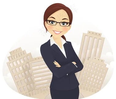 时尚办公女性图片