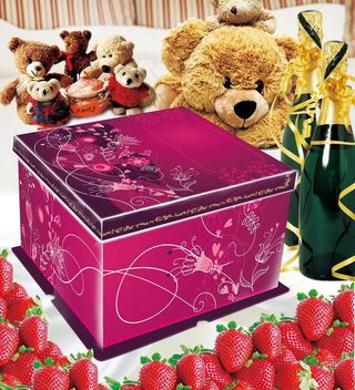 蛋糕盒礼品盒包装（平面图）