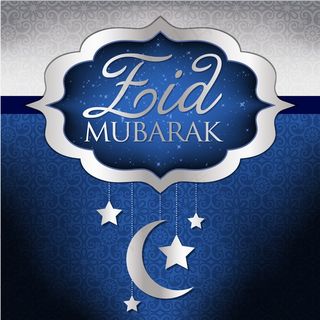 穆巴拉克（神圣的开斋节开斋节）挂月...