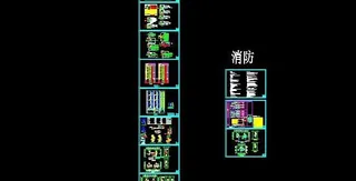 十三层消防电气全套设计图纸
