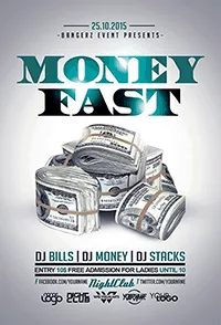 Money Fast Flyer Template
