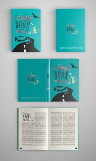 创意画册样机模板